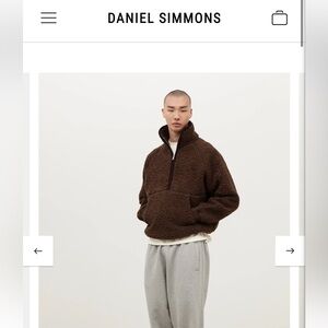 Daniel Simmons Brown Fleece